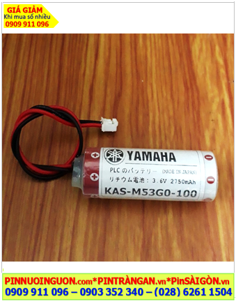 Yamaha KAS-M53G0-100, Pin nuôi nguồn Yamaha KAS-M53G0-100 lithium 3.6v 2750mAh, Xuất xứ NHẬT